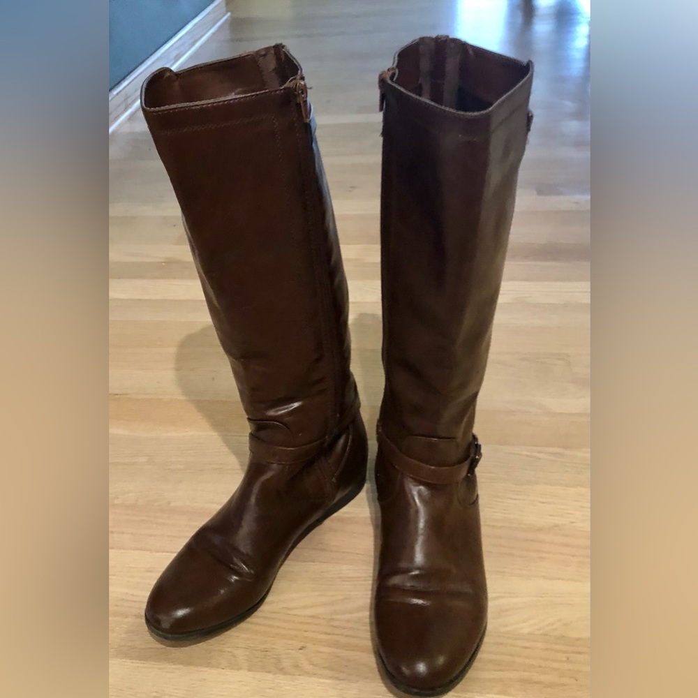 Unisa Knee High Boots- Size 10 (length/width in photos). Gently worn.
